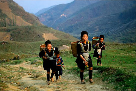 Người H-Mông ở Bản Sín Chải