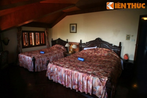 Các căn phòng đều đã được cải tạo để phục vụ nhu cầu lưu trú của du khách