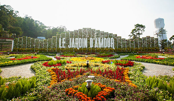 Vườn hoa Le Jardin D'Amour - Bà nà Hill