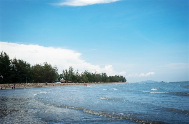 Bãi biển Cần Giờ, điểm du lịch hấp dẫn ở Cần Giờ.