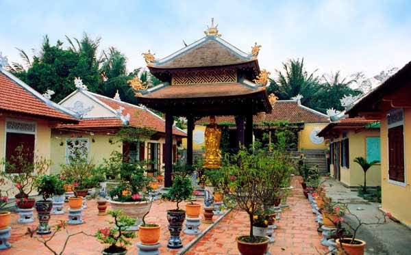 ​Vườn chùa