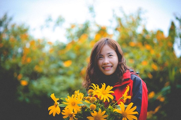 Nhiều bạn trẻ thường đến Điện Biên vào những mùa hoa