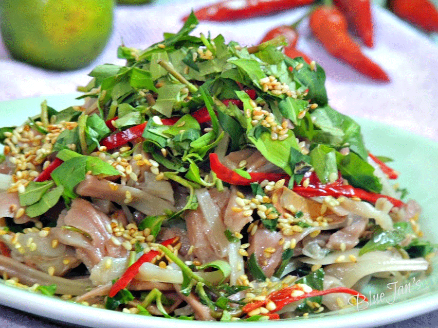 Món ngon Sầm Sơn: Gỏi cá Sầm Sơn.