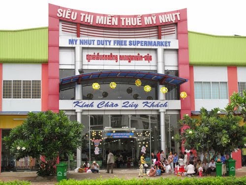 Một hệ thống siêu thị tại cửa khẩu Tịnh Biên